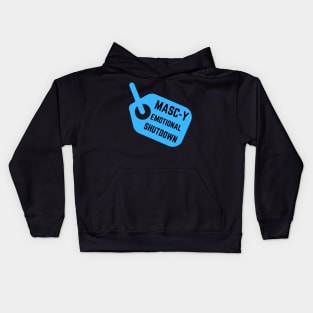 Masc-y Emotional Shutdown Kids Hoodie